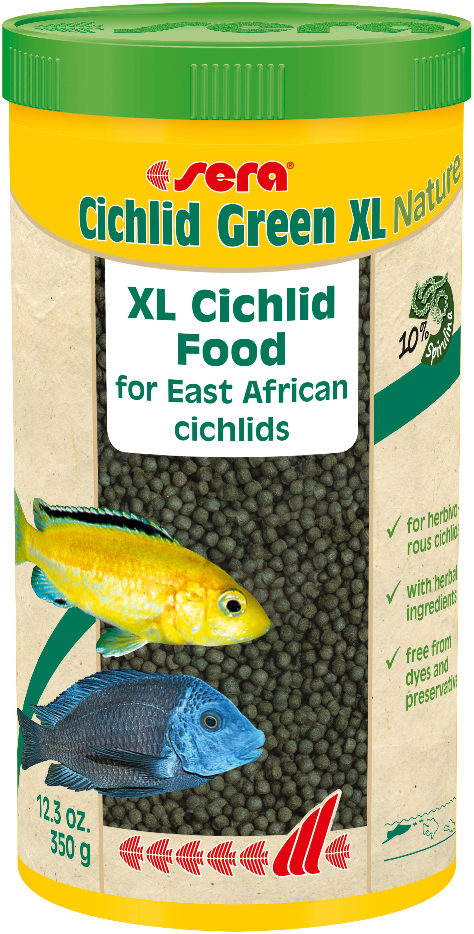 sera Cichlid Green Xl Nature Pellets