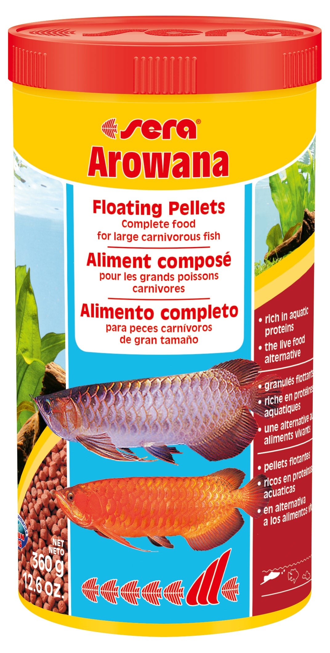 sera Arowana Pellets