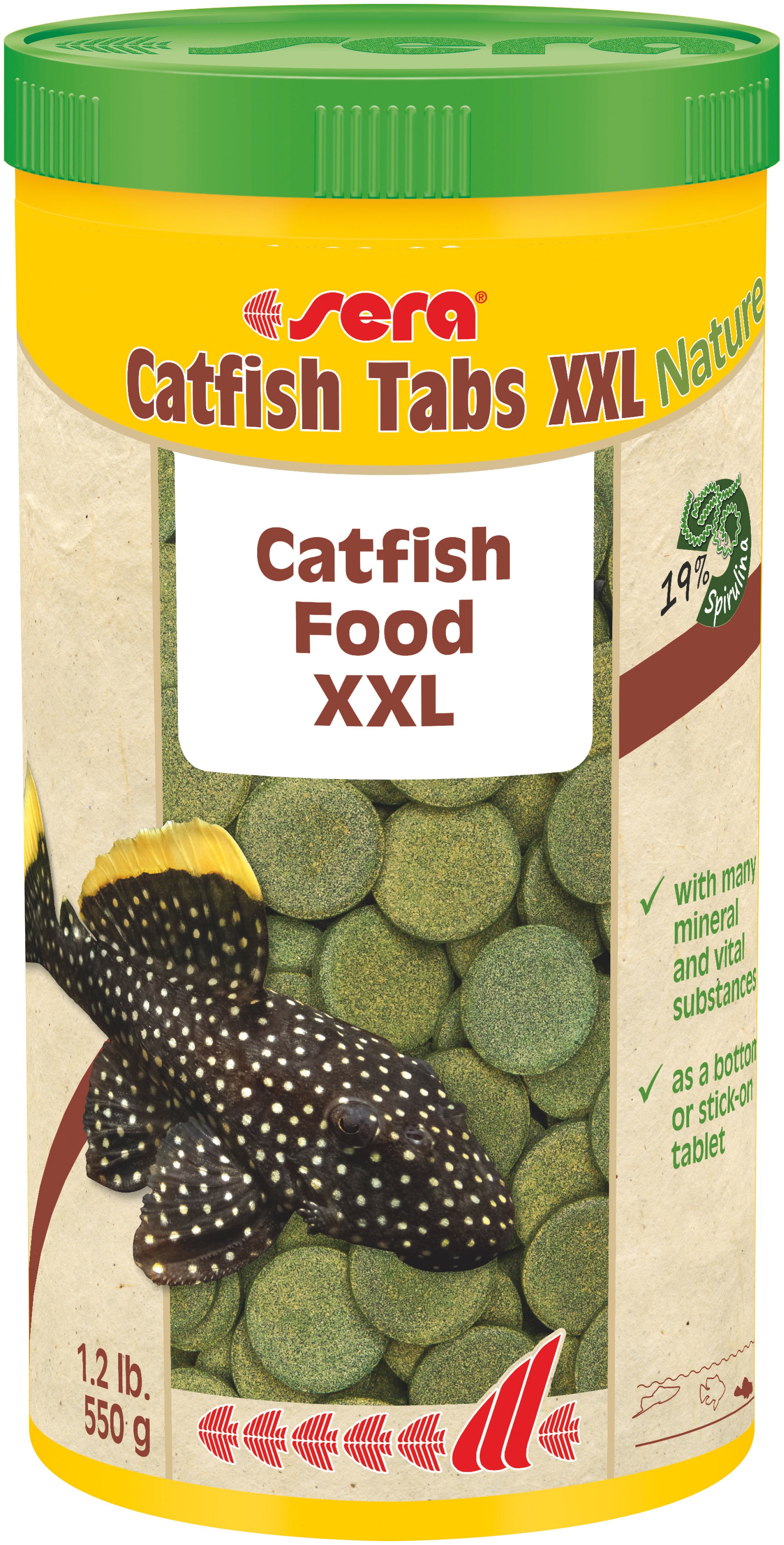 sera Catfish Tabs XXL Nature Tablets