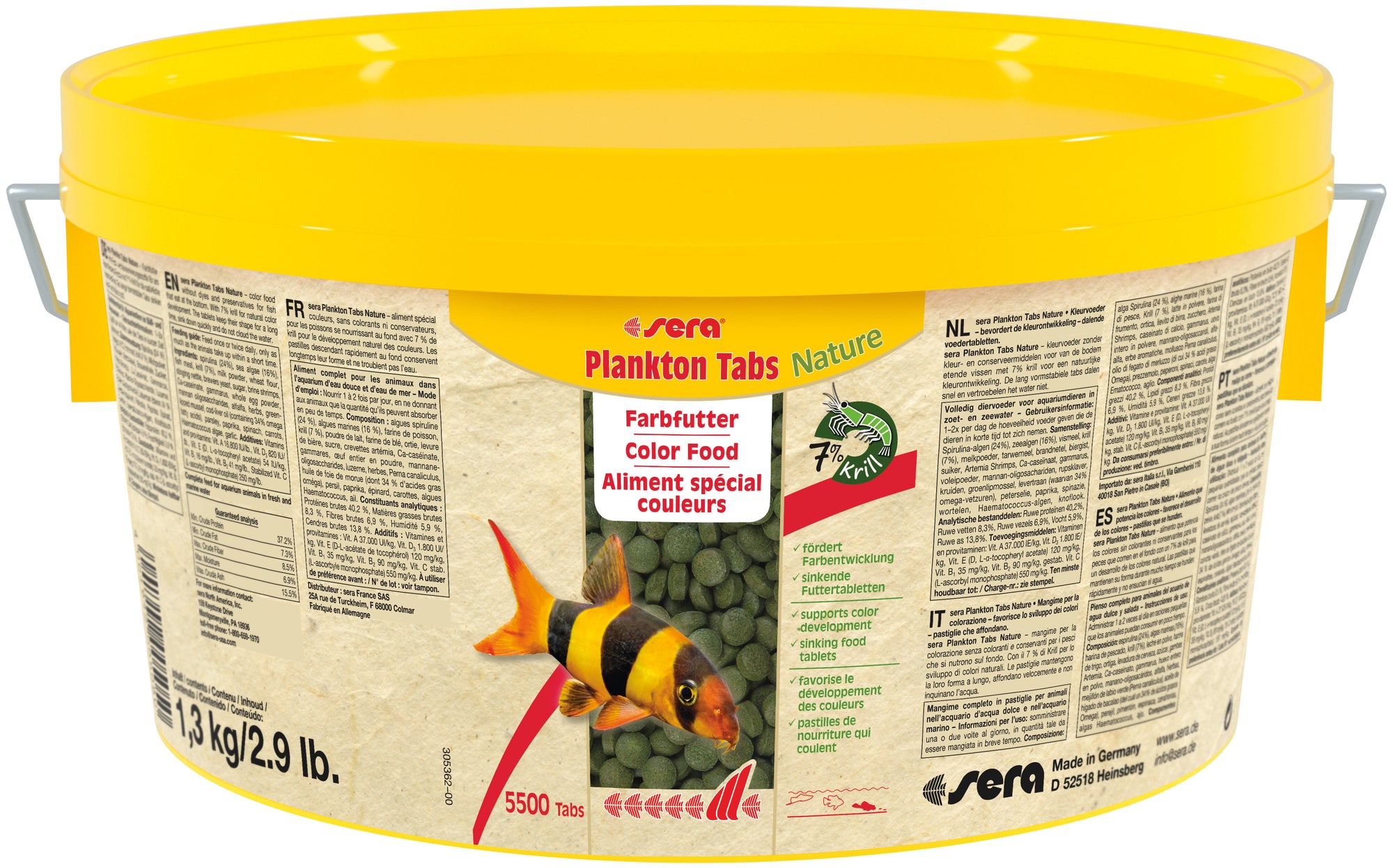 sera Plankton Tabs Nature Tablets