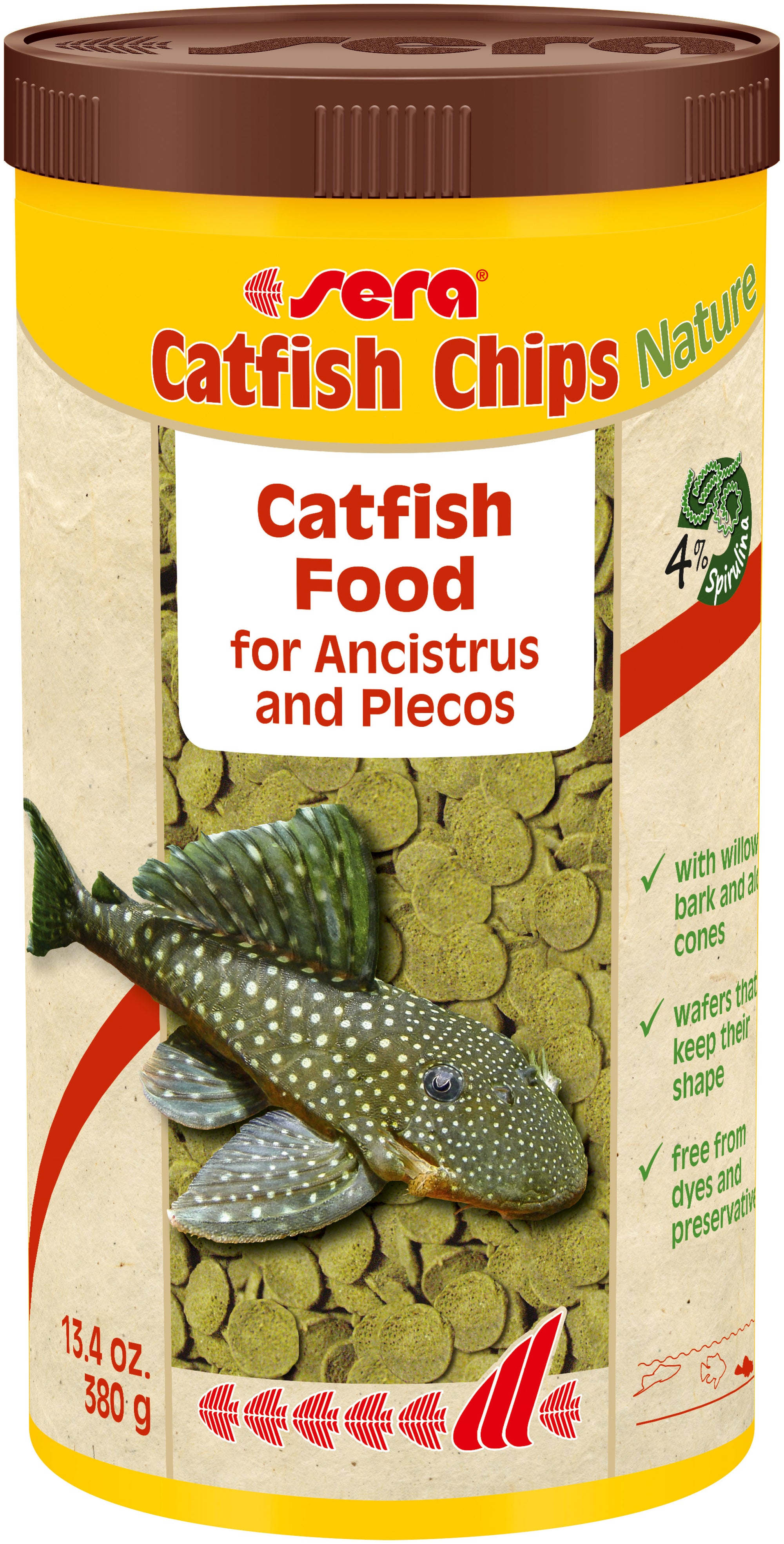 sera Catfish Chips Nature Wafers