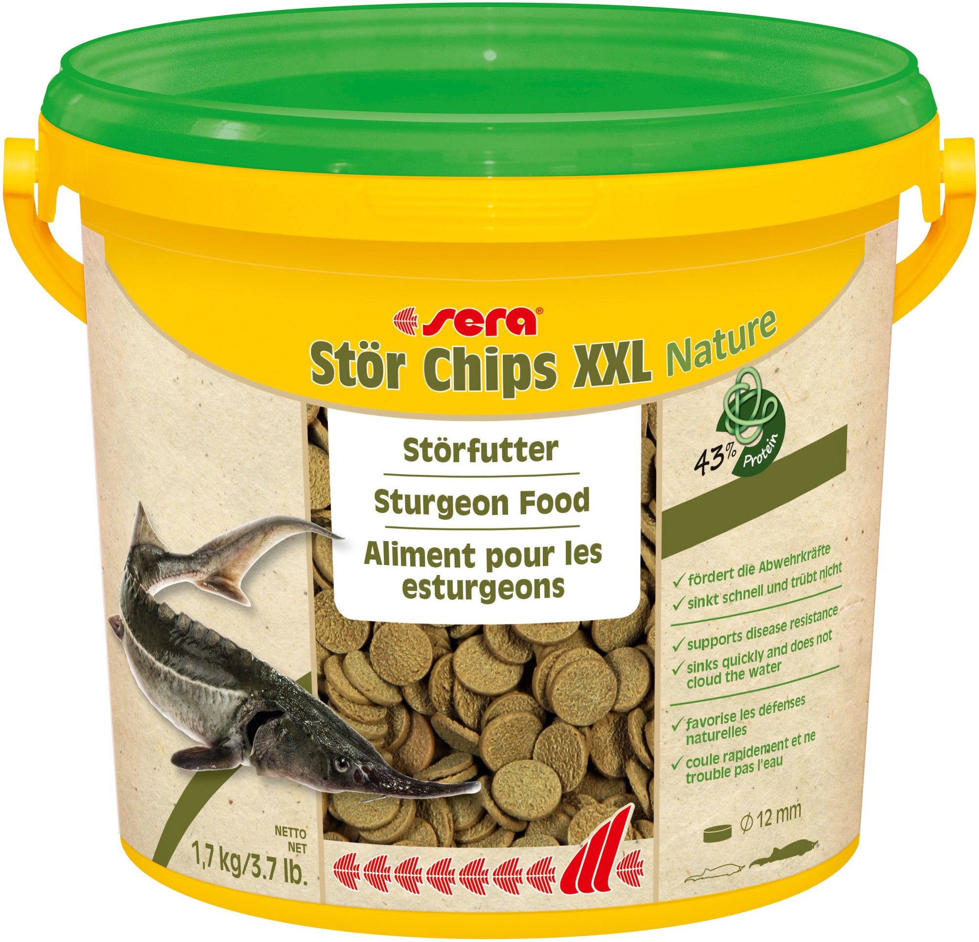 sera Sturgeon Granules & Chips - Aquatic Equipment & Design Inc.