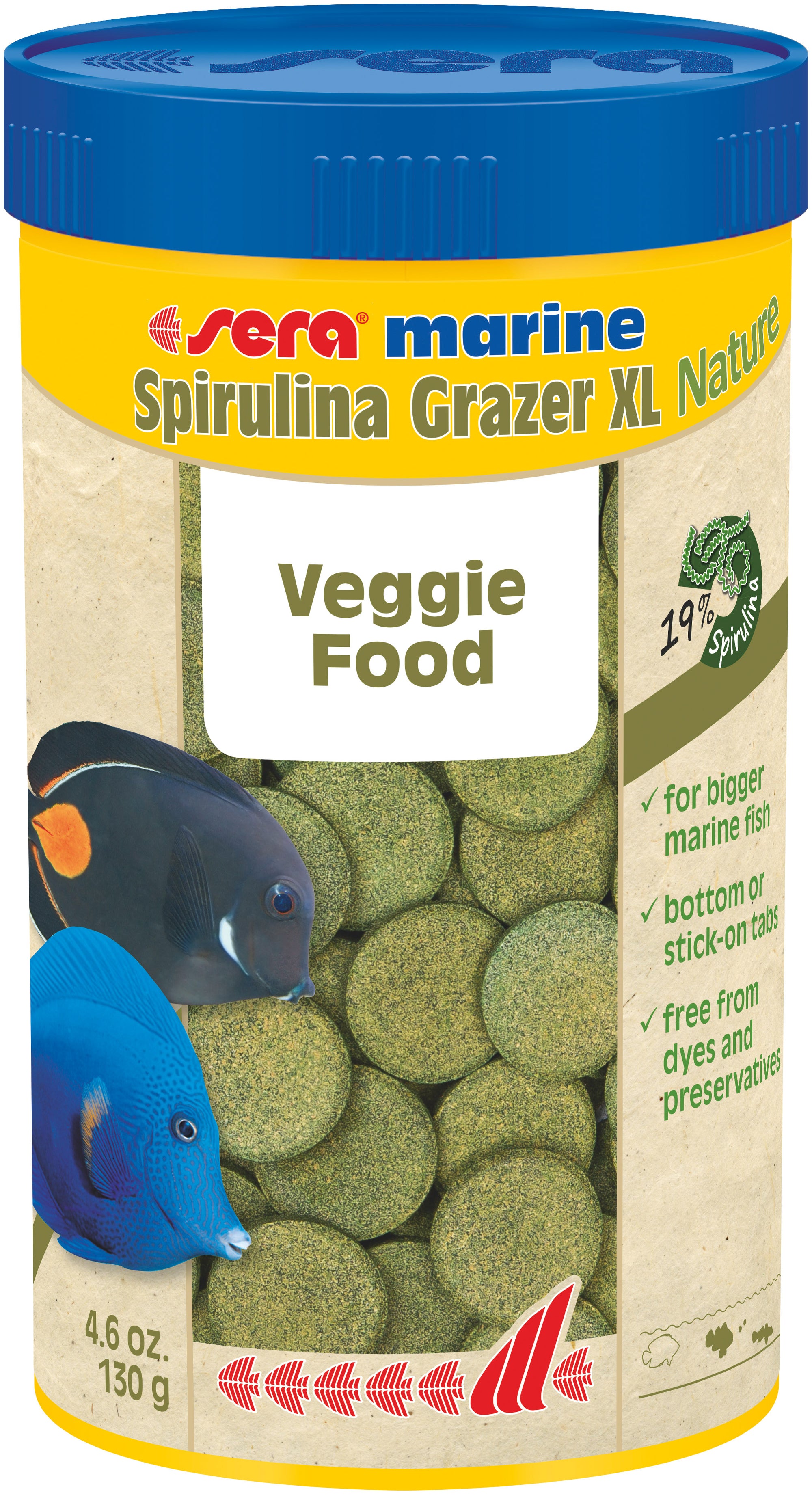 sera Marin Spirulina Grazer Xl Nature