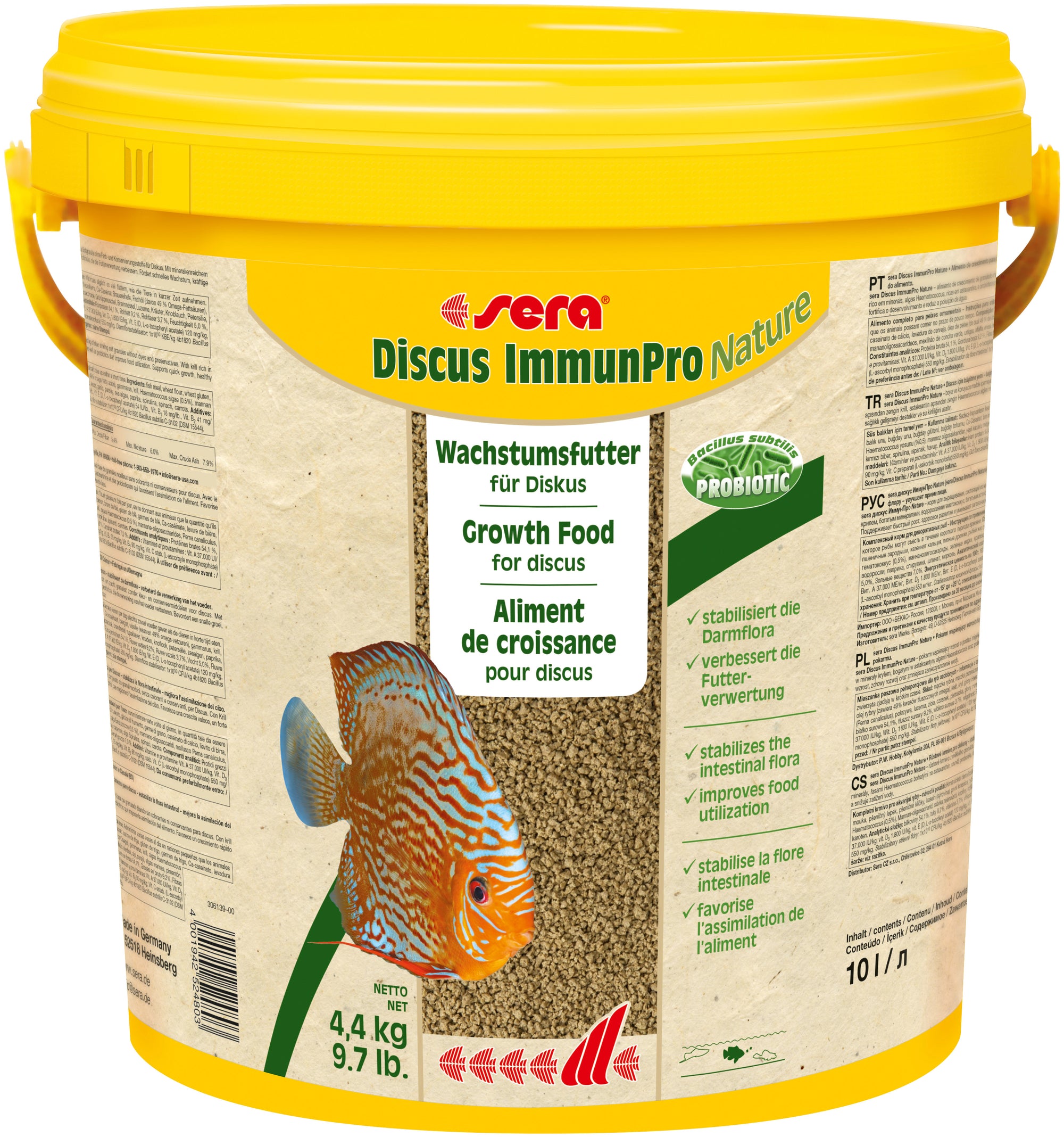  Sera Discus ImmunPro Nature 250 ml, Brown : Pet Supplies