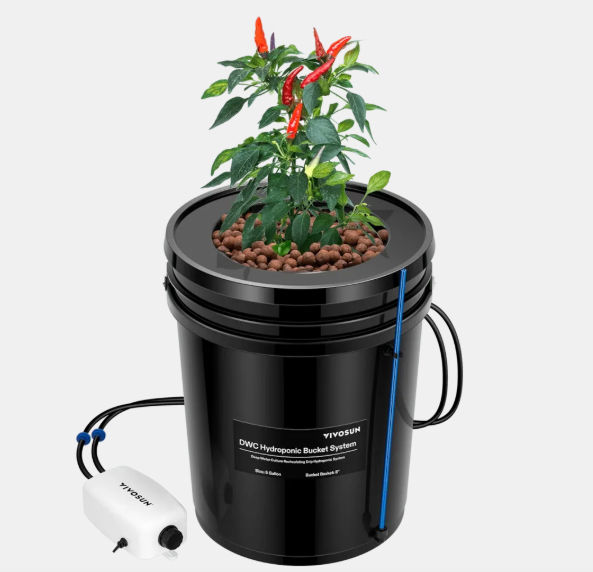 Deep Water Culture Hydroponics - Bucket Kit