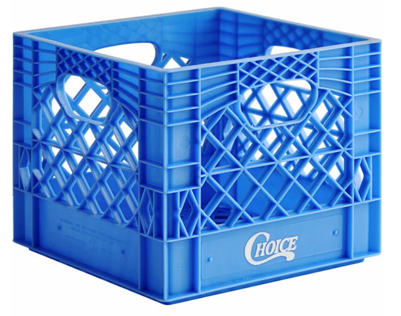 Square Milk Crate