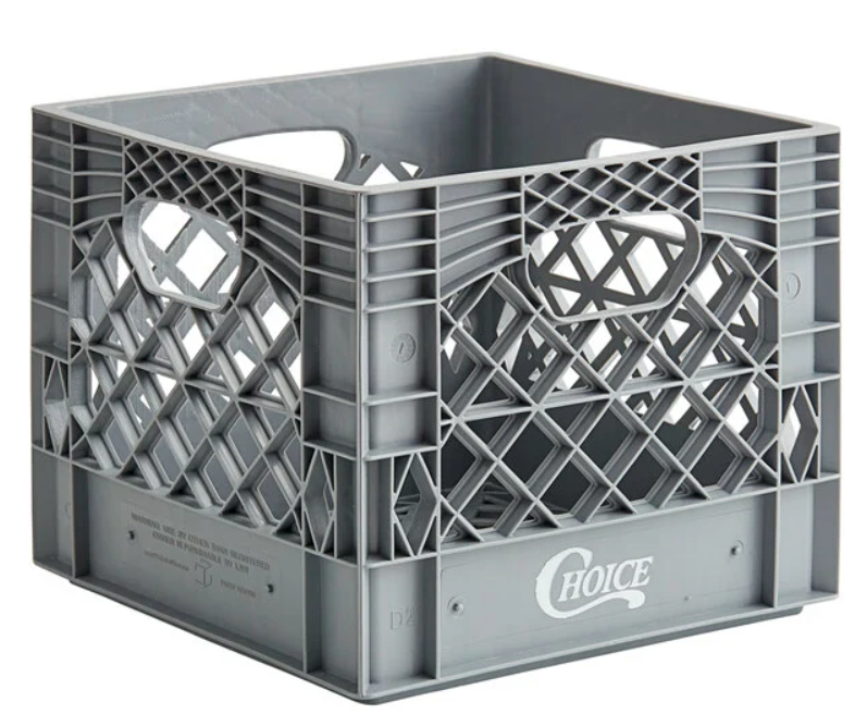 Square Milk Crate