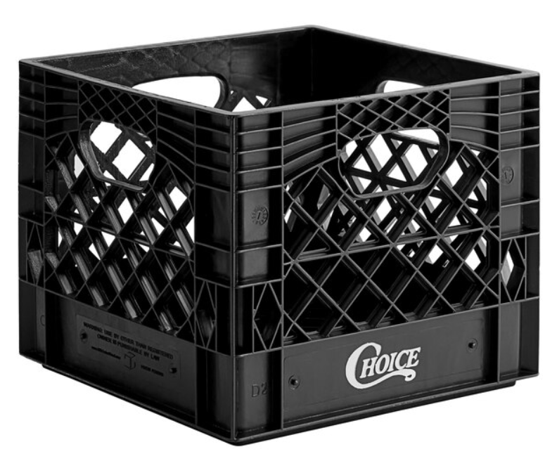 Square Milk Crate