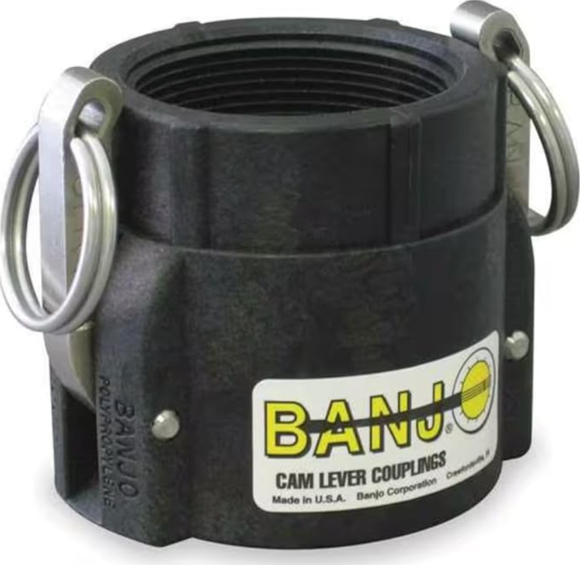 Cam Lever Couplings - Female Coupler x FPT