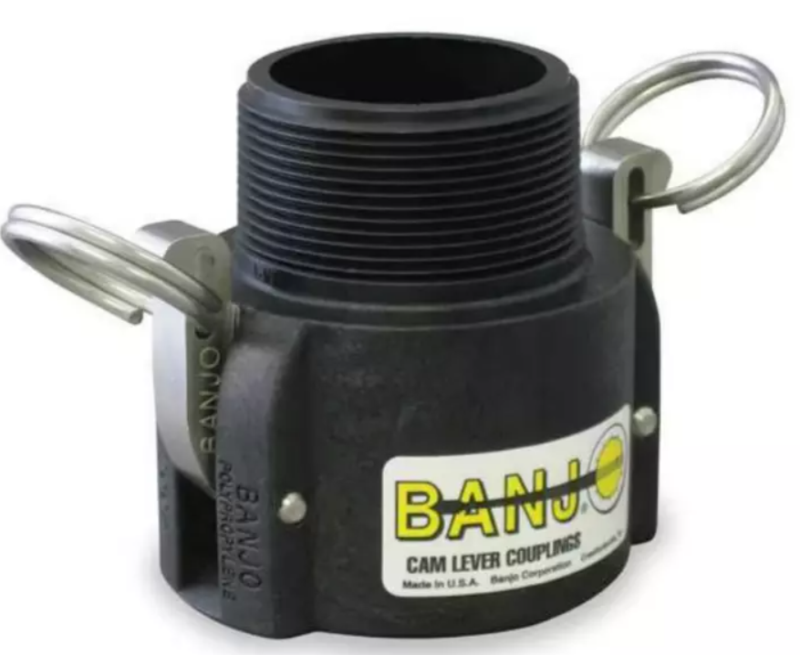 Cam Lever Couplings - Female Coupler x MPT