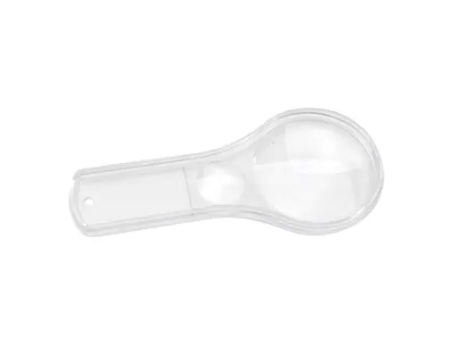 Round Dual Lens Hand Magnifier - 3x and 6x Magnification