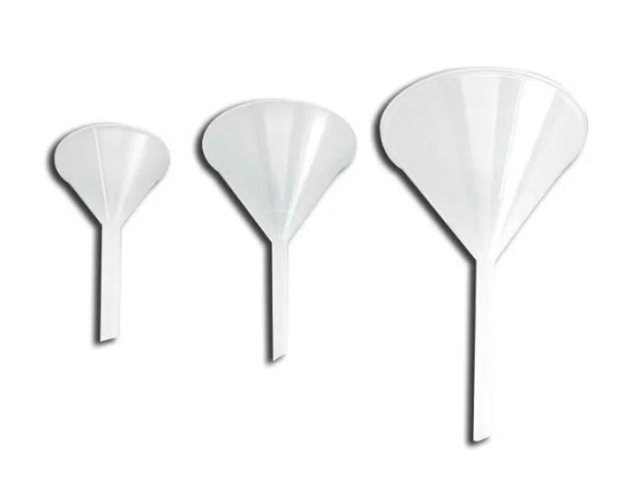 Long Stem, Plastic Funnels - Variety of Sizes