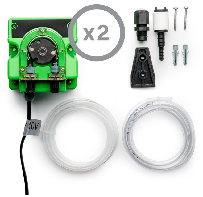 Ec Control Conductivity (EC) Controller and Pump Kits - 2 Pumps - Aquatic ...