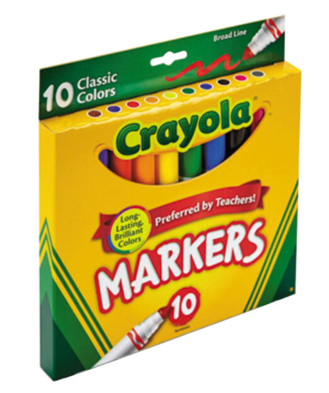 Colored Markers