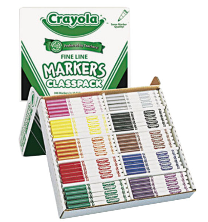 Colored Markers