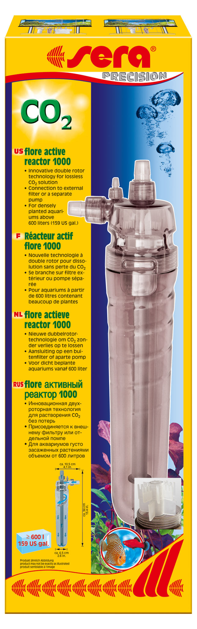 sera Flore Co2 Active Reactor 500 / 1000