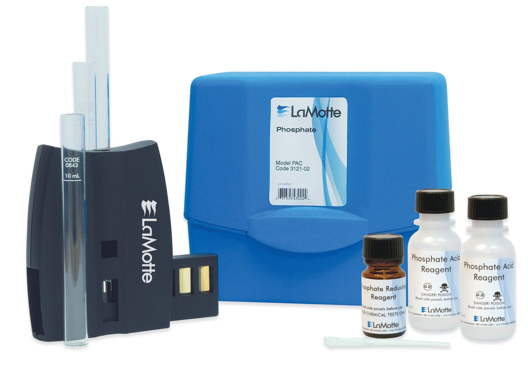 Phosphate Testing Individual Test Kit Low Range Phosphate - Aquatic Equipment & Design Inc.