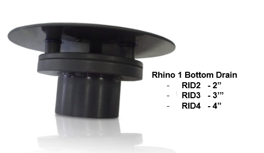 Aquadyne Rhino Bottom Drains