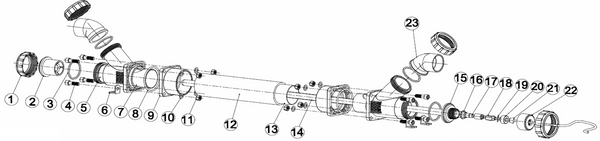 Lifegard Pro-Max UV Sterilizer Replacement Parts - Aquatic